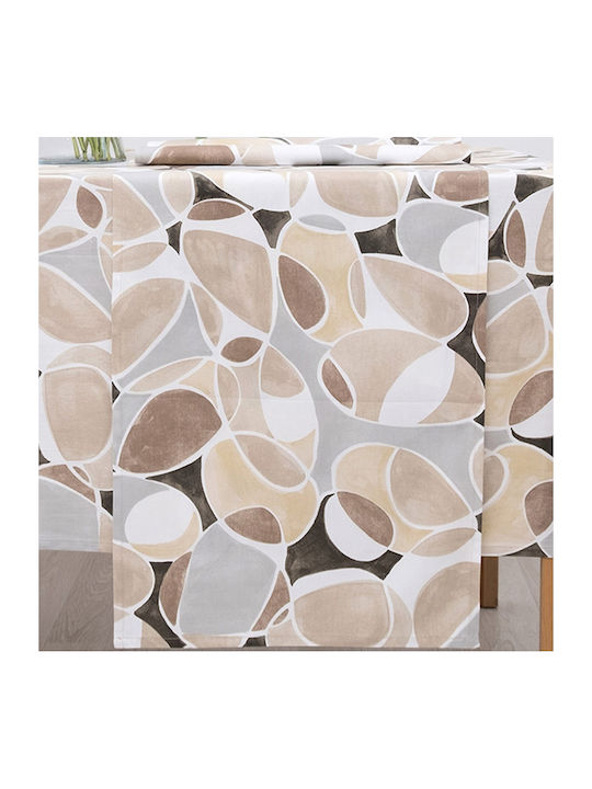 Dimeco Ράνερ Βαμβακερό Cocoa Brown 40x160εκ.