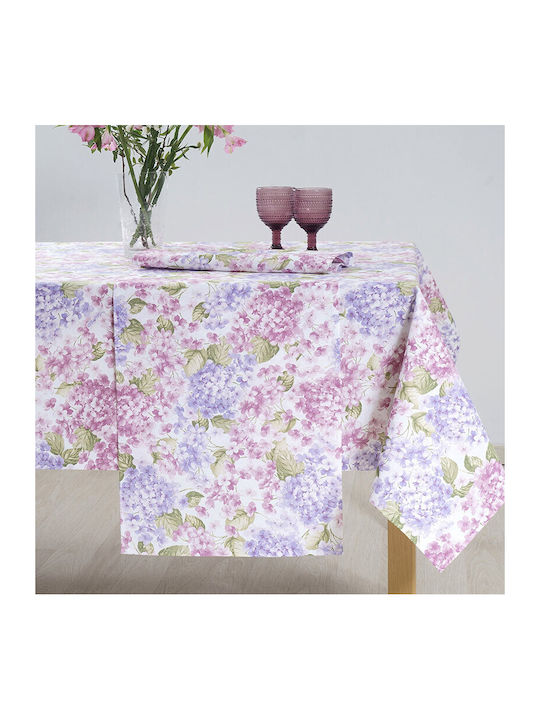 Dimeco Tablecloth Lilac Lilac 140x220cm