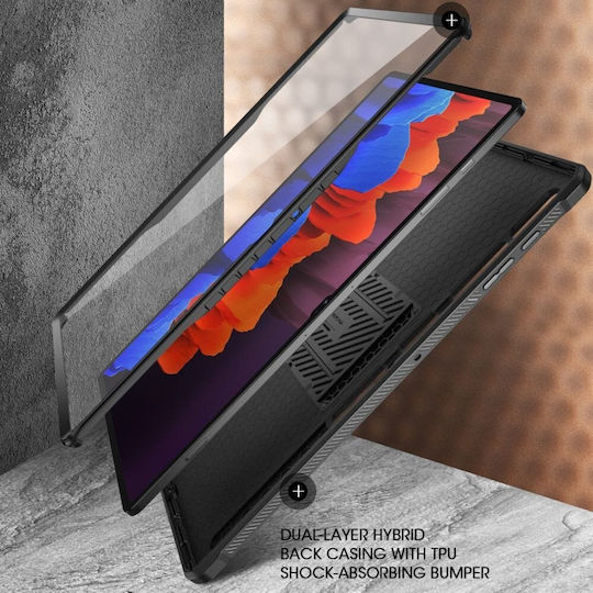 Supcase Unicorn Beetle Pro Klappdeckel Schwarz Für Galaxy Tab S8 Ultra, Galaxy Tab S9 Ultra