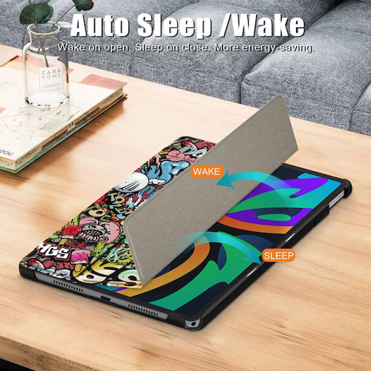 Techsuit Foldpro Klappdeckel Mehrfarbige Lenovo Tab M11