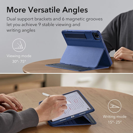 ESR Shift Magnetic Back Cover Μπλε (iPad Pro 12.9)