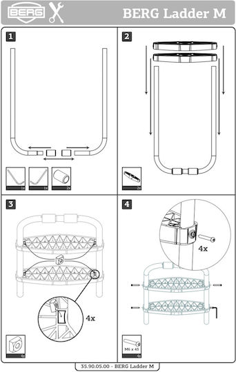 M Ladder Trampoline