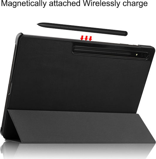 Techsuit Foldpro Flip Cover Κόκκινη (Galaxy Tab S9 Ultra)