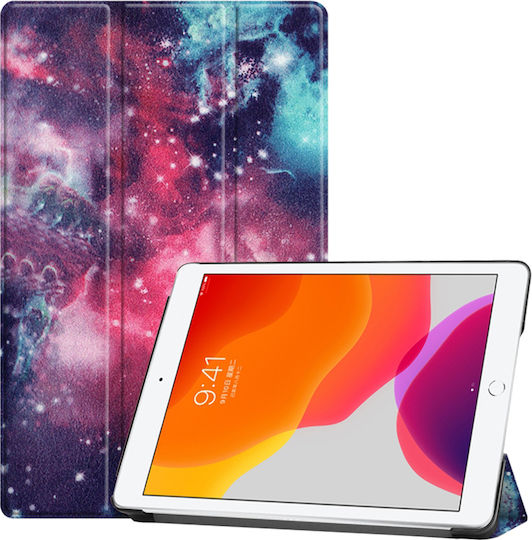 Techsuit Galaxy Flip Cover Multicolouη (iPad 2019/2020/2021 10.2'') KF2317201