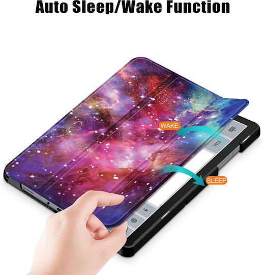 Techsuit Foldpro Flip Cover Πολύχρωμη (Galaxy Tab A9+ / Galaxy Tab A11+)