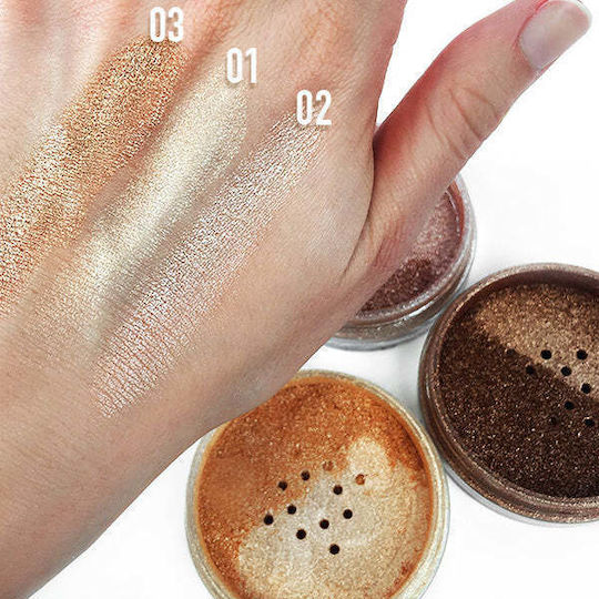 Inglot Sparkling Dust Feb für den Körper 2.5gr