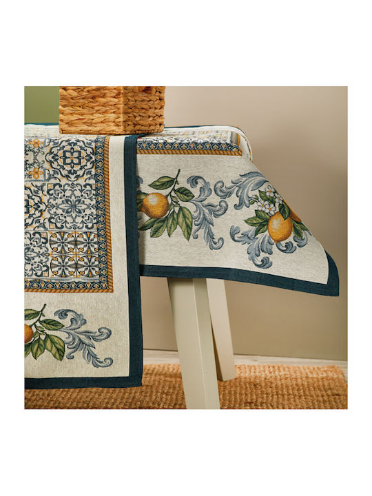 Whitegg Tablecloth Blue 140x180cm