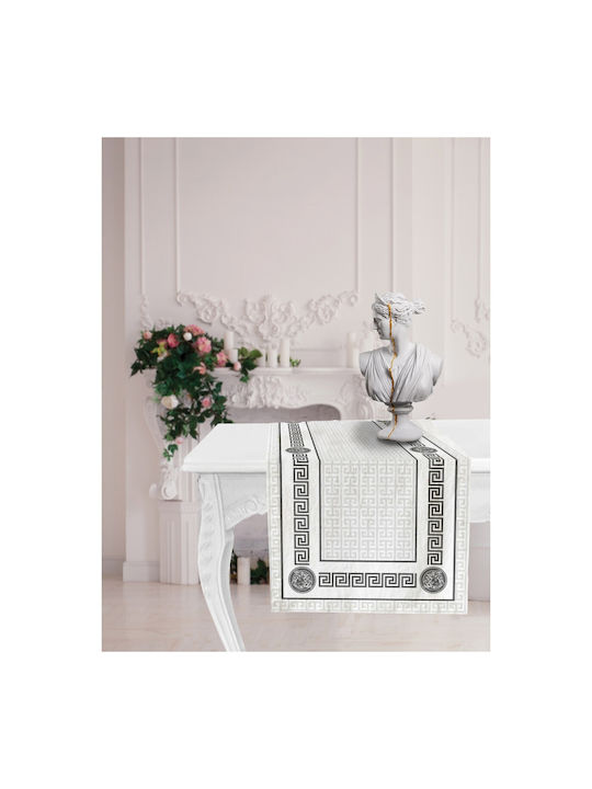 Makis Tselios Home Läufer Key Silver 45x150cm