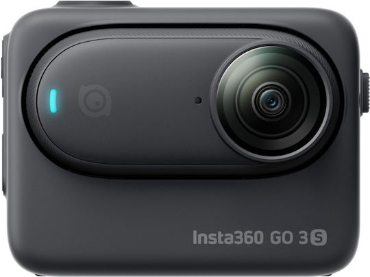 Insta360 GO 3S Standard Edition 128GB Action Camera 4K Ultra HD 360° Capture Underwater with Screen 2" and Wi-Fi Black