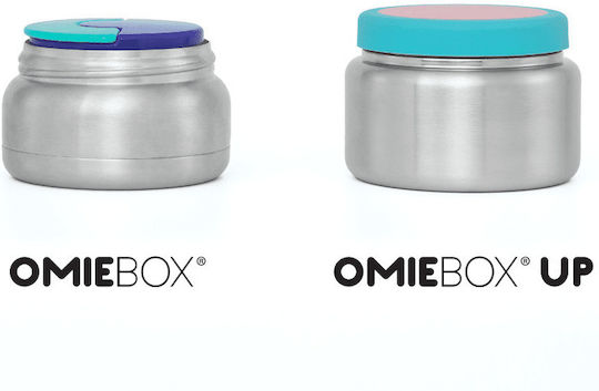Omie Δοχείο Φαγητού Πλαστικό Cosmic Blue με Χωρίσματα 1.15lt