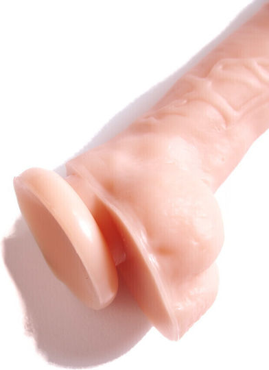 Sweetvibes Realistic Dildo With Suction Cup Flesh 21cm