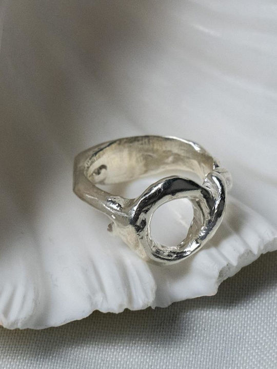 Nasilia Jewelry Femeie Inel din Argint Placat cu aur