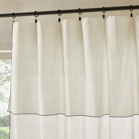 Κουρτίνα Οργανικό Βαμβακερό Βουάλ 140x320 Cm