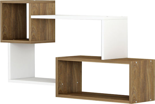 Shelf Wall Tanner Melamine In natural-white 90.5x20x51cm