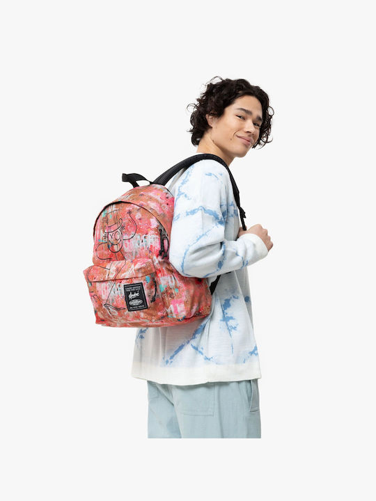 Eastpak Day Pak'r Ученическа Раница за Гимназия Кафява с Джоб за Бутилка 24л