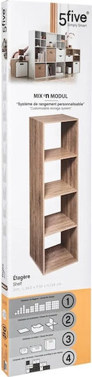 Bookcase Simply Smart Natural 34.5x32x134cm