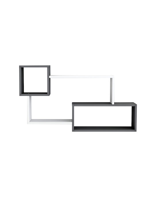 Shelf Wall Tanner Grey-White 90.5x20x51cm