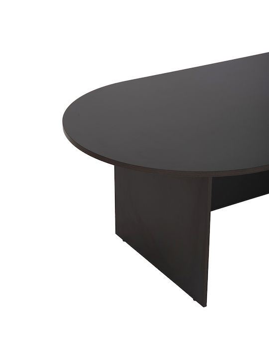 Besprechungstisch Caitlyn Holz Braun 200x100x75cm