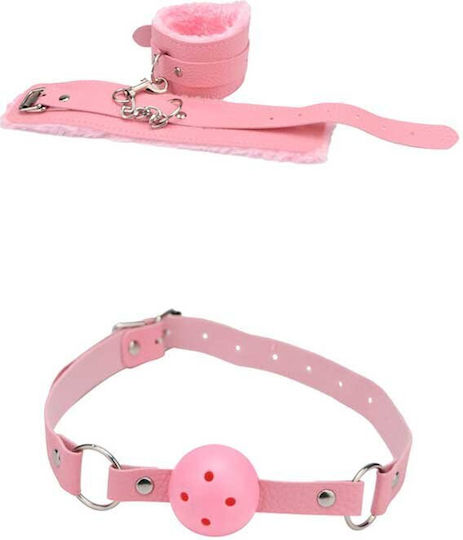 Loving Joy Beginner's Bondage BDSM-Bausatz in Rosa Farbe 8 Stück