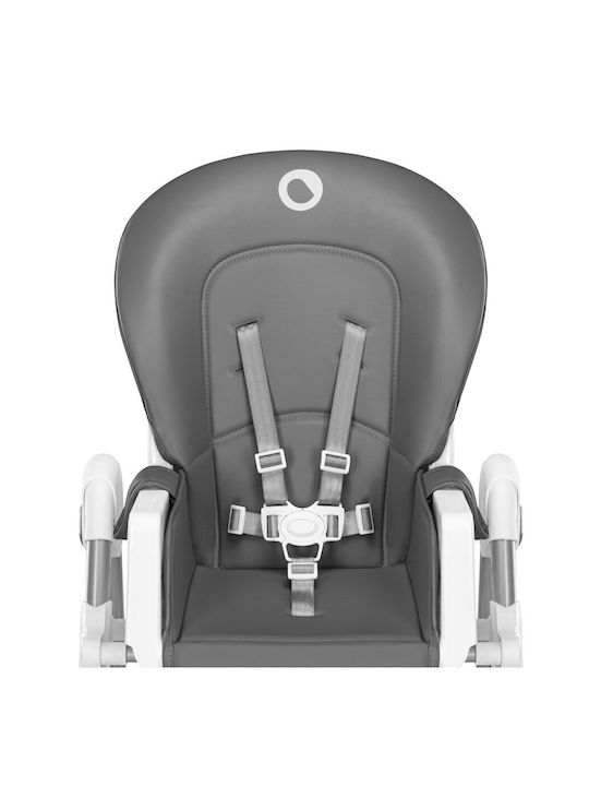 Lionelo Linn Plus Foldable Baby Highchair with Adjustable Height Dark Gray