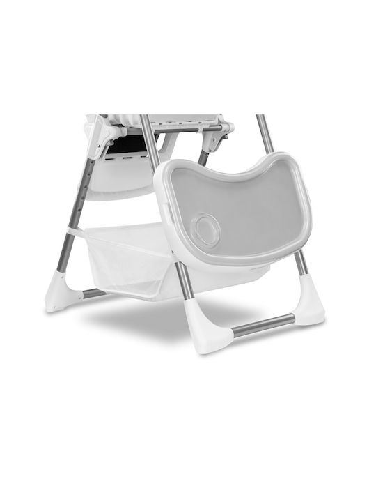 Lionelo Linn Plus Foldable Baby Highchair with Adjustable Height Dark Gray
