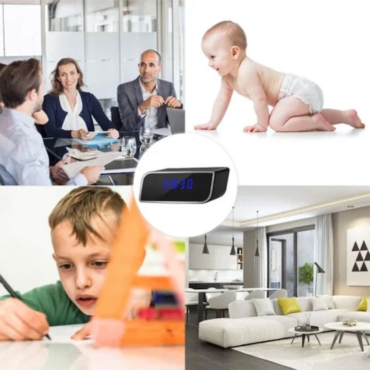 Скрита камера WiFi Часовник 1080p със Слот за Карта Памет