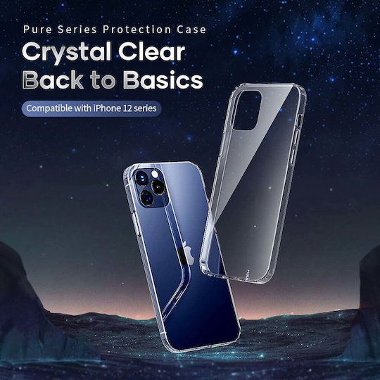 Back Cover Σιλικόνης Διάφανο (iPhone 14 Plus)
