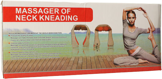 ikonka Massage Device Shiatsu for the Neck, the Head, the Back, the Legs & the Body against Cellulite with Heating Function
