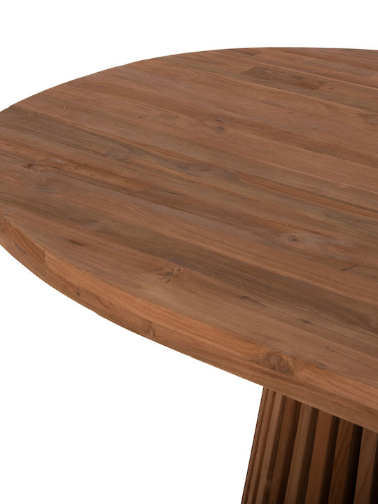 Remik Tisch Speisesaal aus Massivholz Natural 200x100x75.5cm
