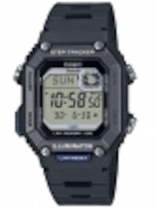 Casio Collection Ρολόι Μπαταρίας με Καουτσούκ Λουράκι