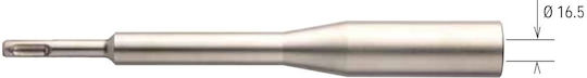 Водач за заземителен прът SDS+ 16.5mm 300w20l0260 Diager