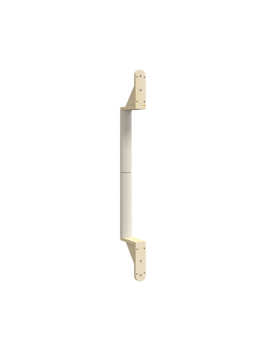 vidaXL Kratzbaum Pole Braun Wandmontiert 7x20x109cm