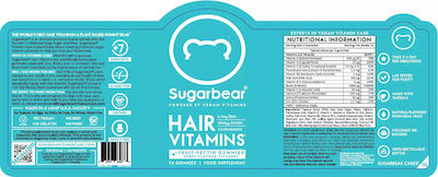 Sugar Bear Hair Vitamins 3 x 74 gummies