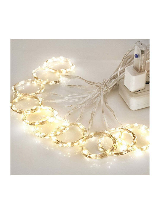 200 Λαμπάκια LED Κουρτίνα 3μ. x 200εκ. USB 200 Λαμπάκια LED Κουρτίνα 3μ. x 200εκ. USB