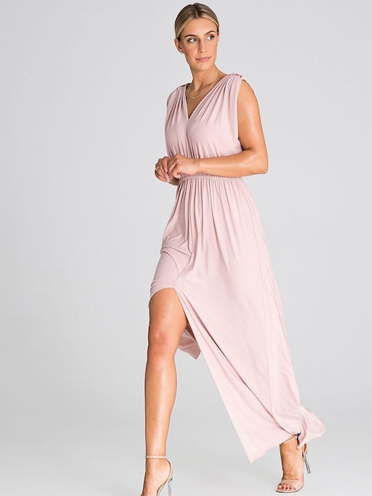 Figl Maxi Abendkleid Rosa