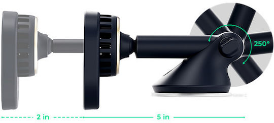 iOttie Auto Handyhalterung mit Magnet MagSafe Schwarz