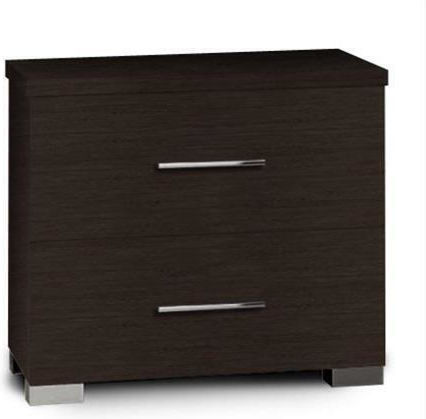 7 Wenge Wooden Bedside Table 50x34x48cm