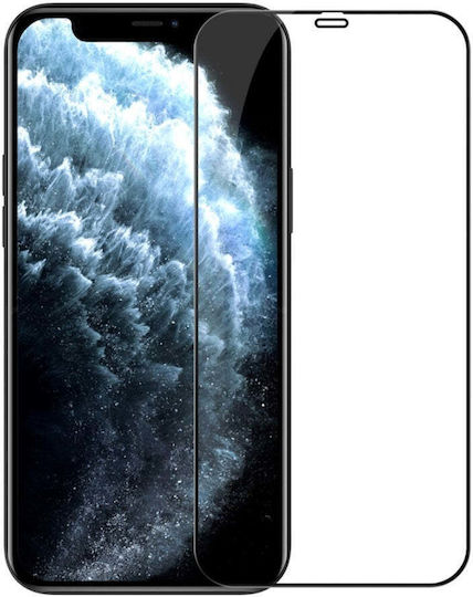 0.3mm Adeziv complet Full Face Tempered Glass Negru (Redmi Note 10 / 10s / Poco M5s)