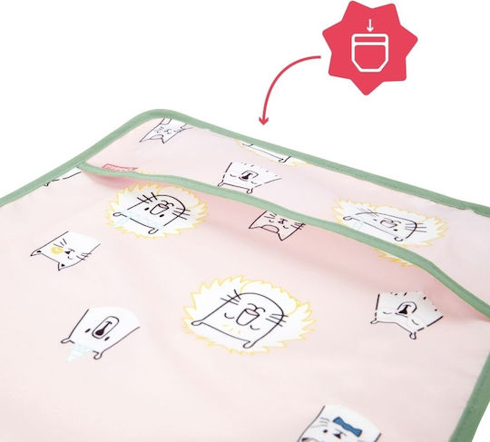 Badabulle Schutzanzug Stoff mit Tasche & Ärmel Pink für 4 m+ Badabulle Schutzanzug Stoff mit Tasche & Ärmel Pink für 4 m+