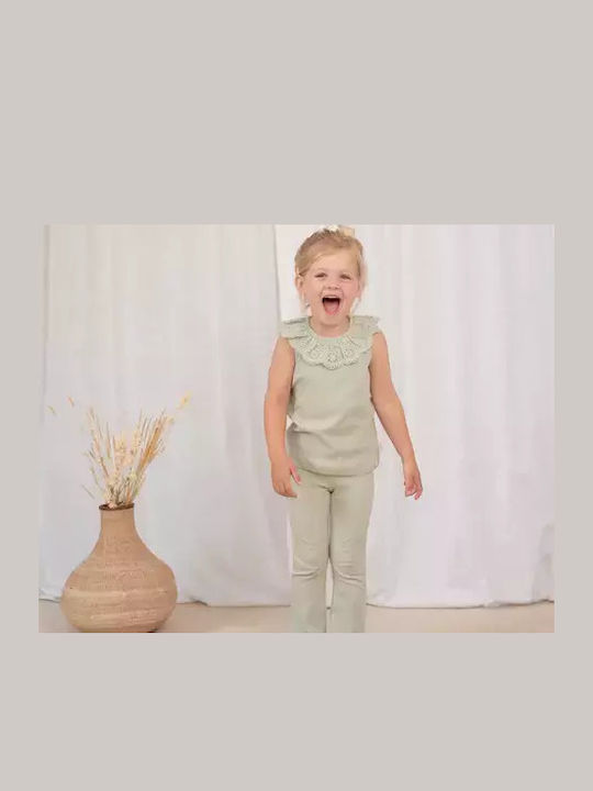 Kids' Shirt Sleeveless Green