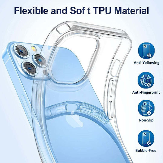 Oppo Back Cover Silicon 1mm Transparent (Oppo Reno 5G)