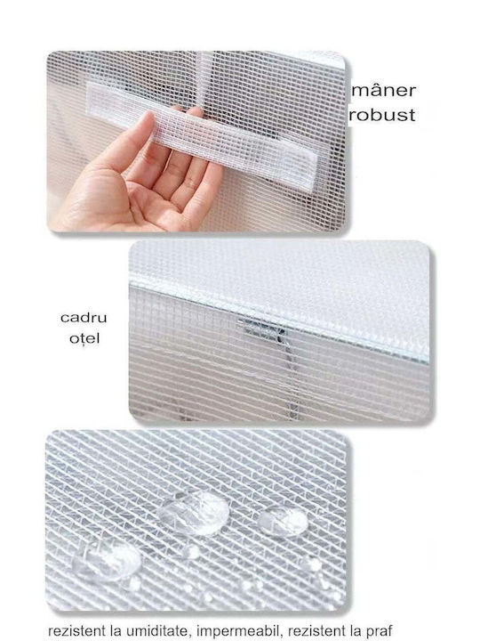 Plastic Storage Box with Lid Red 50x40x33cm 1pcs