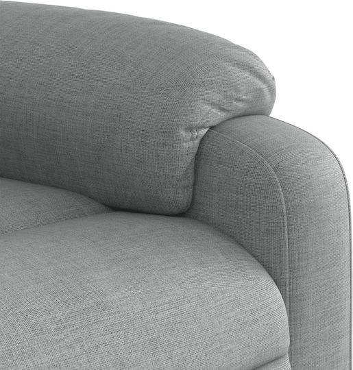 Πολυθρόνα Relax Massage Ανοιχτό Γκρι 75x99x99cm