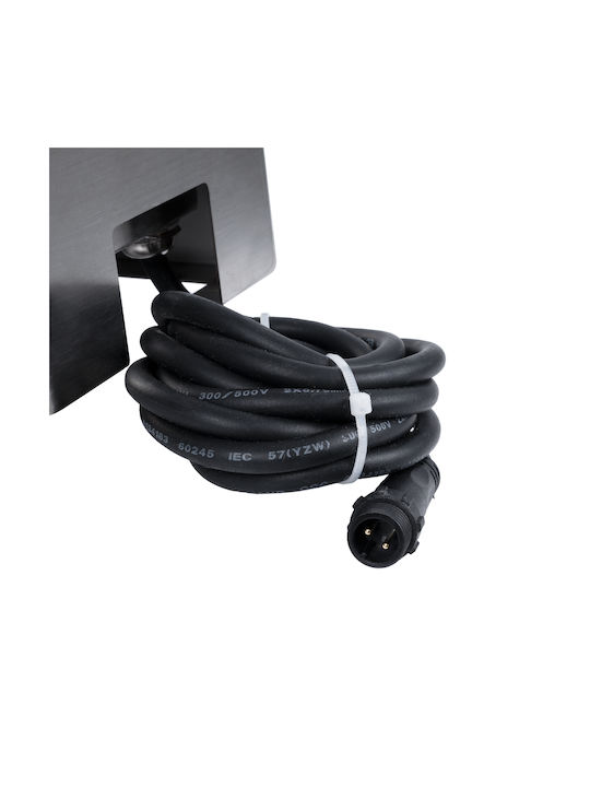 GloboStar Σποτ Δαπέδου LED 4W με Φυσικό Λευκό Φως IP68 Γκρι
