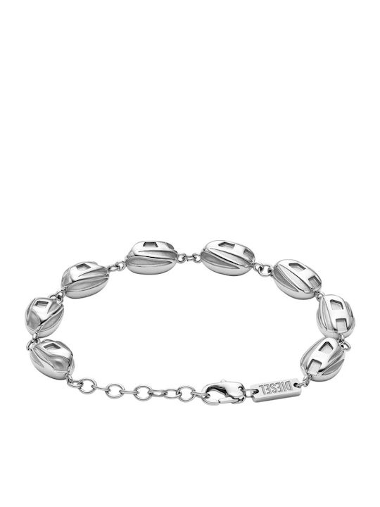 Diesel Kariana Waves Herren Armband aus Stahl