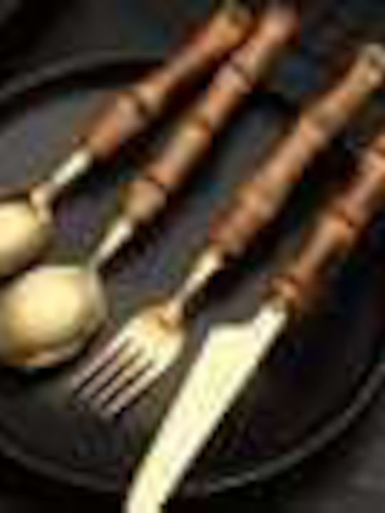 Pennie Spoon Set Stainless Gold 20.5cm 410075-02 100pcs