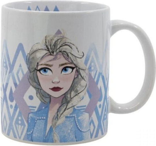 Gim Frozen Ii Elements Κούπα Κεραμική Λευκή 325ml