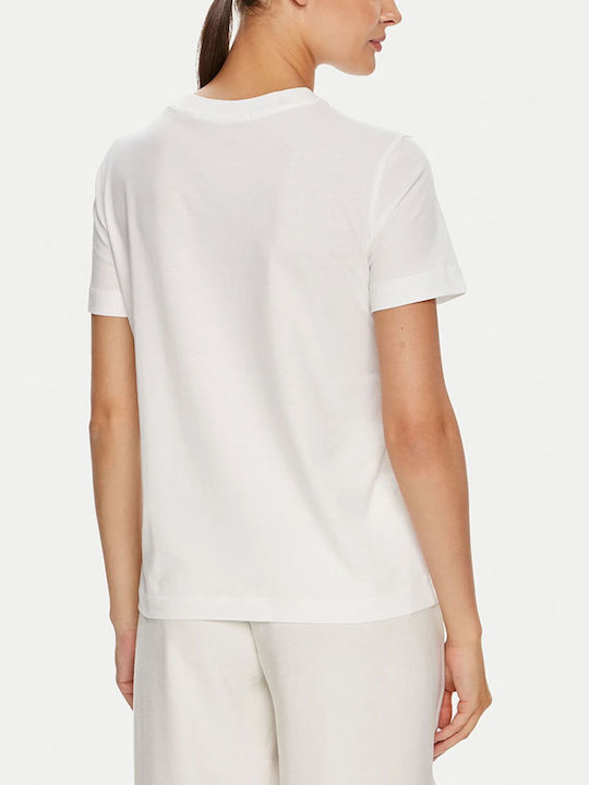 Calvin Klein Femeie Tricou alb strălucitor