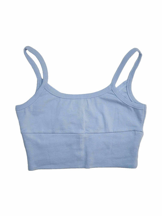 Paco & Co pentru Femei Crop Top Ciel