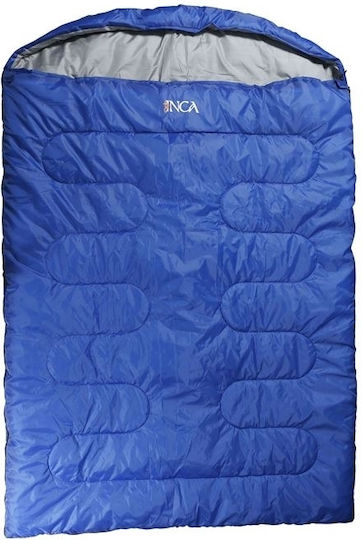 Inca Sleeping Bag Double Blue